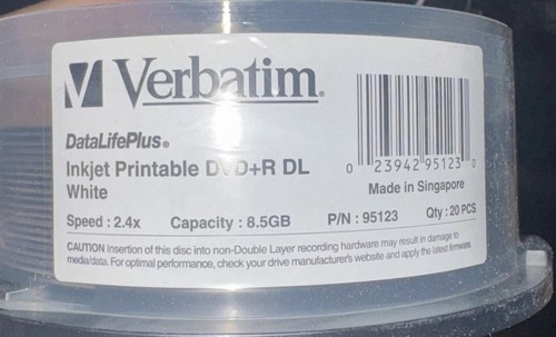 Verbatim dvd 5 gb - 8,5,