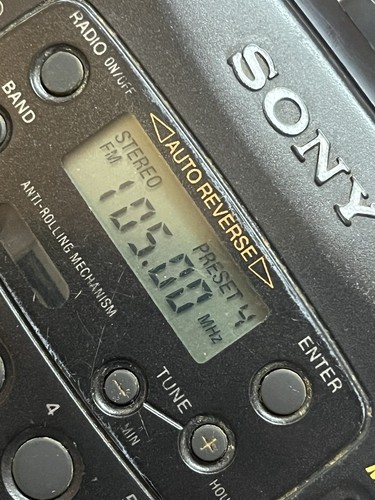 Sony portable radio - portable, cassette