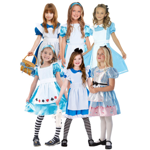 Costume alice nel paese - alice,