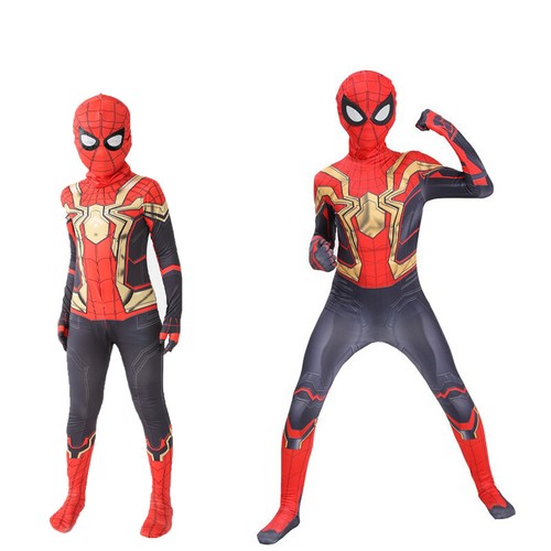 Costume spiderman oro - costume,