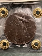 10 Centesimi Cinquantenario 1911 FDC 64 Perizia Perrone - MONETA REGNO V. E. III