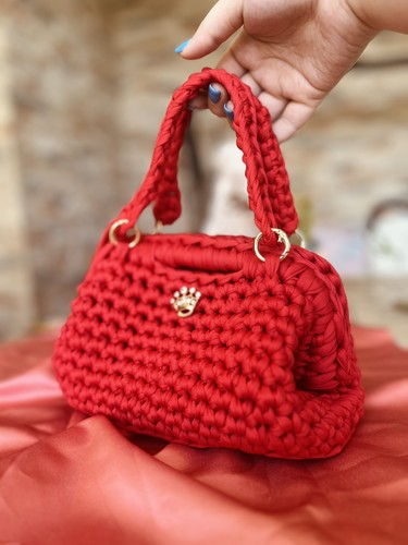 Borsa clutch all - clutch, all'uncinetto