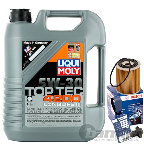 Bosch filtro olio - liqui, 5w30