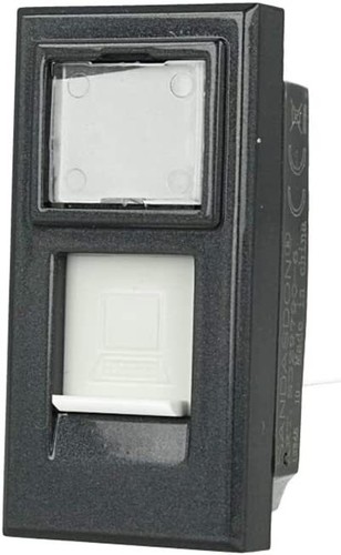 Presa dati rj45 cat6 nero - cat6,