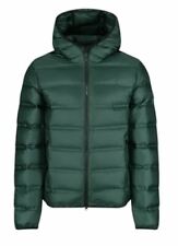 OCCASIONE! EMPORIO ARMANI piumino Vera piuma Verde scontato ultimo pezzo TG L