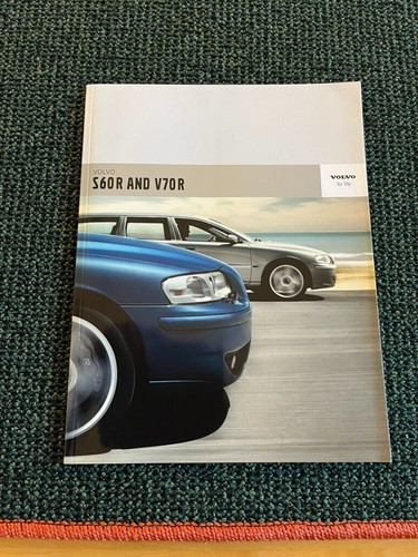Brochure vendita volvo s60r - vendita, e