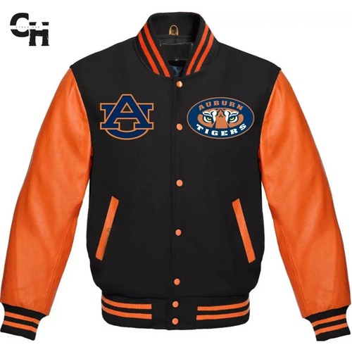 Giacca letterman auburn tigers - giacca,
