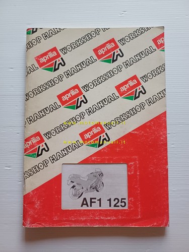 Aprilia af1 125 manuale - aprilia,