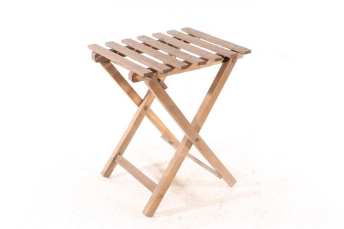 Sgabello legno pieghevole - in,