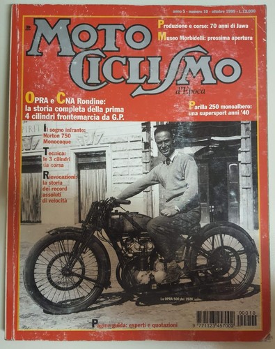 Motociclismo epoca - motociclismo,