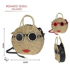 Borsa mare donna cesto paglia