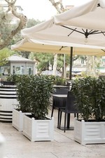 Fioriera vaso rettangolare Bama Arredo cm 80x42,5x42h  Lt 120 giardino terrazzo