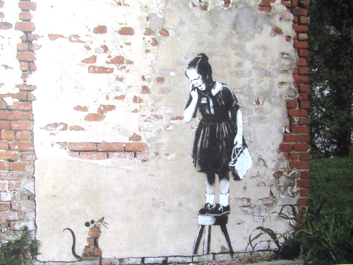 Banksy bella litografia - banksy:,
