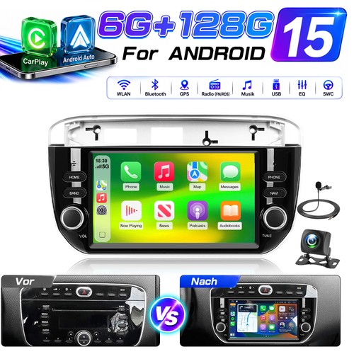 Autoradio carplay android - 6.2",