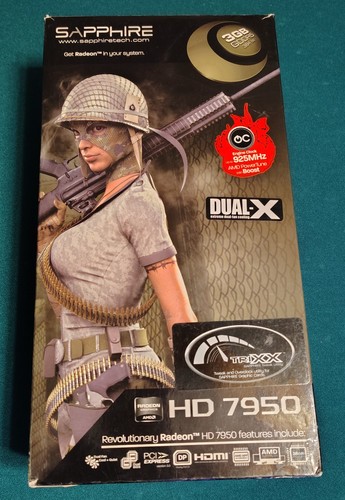 Amd sapphire radeon 7950 - radeon, hd
