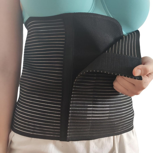Fascia addominale lombare - fascia, nera