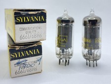 Sylvania 6BH6 6661 Coppia tubi
