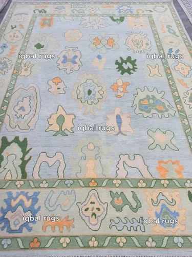 Lana oushak blu colorata - blu,