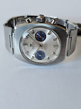 BERIOS-WATERPROOF-20 ATM-CRONO-MANUALE-SUB 200M-ACCIAIO-38 X 42,5 MM-N.O.S.-TAG