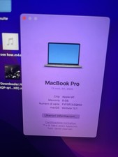 Apple MacBook Pro 13" (256GB SSD, M1, 8GB) Laptop - Grigio siderale -...