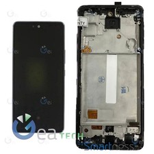 DISPLAY LCD SAMSUNG GALAXY A52 A525 A526 A52S A528 SCHERMO INCELL TFT FRAME NERO