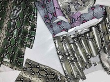 20 Scampoli pelle stampata