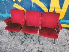 Poltrone Cinema Vintage DAL VERA Anni '50/'60 - 3 Posti - Design Italiano