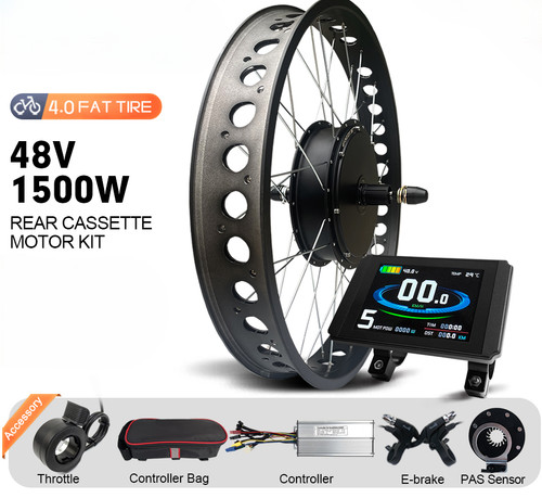 Kit motore mozzo cassetta