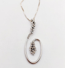 Collana vintage oro bianco 18k
