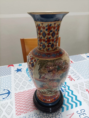Vaso orientale decorato - vaso,