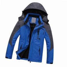 Giacca da sci uomo montagna impermeabile shell giacca antivento invernale WCHC