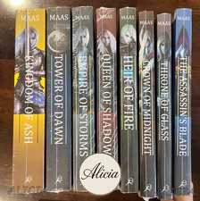 Throne Of Glass 8 Book Set By Sarah J Maas (Paperback English Book Soft Cover)