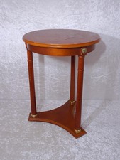 Legno Tavolino Trommeltisch - Stile Vintage Antik-Dsign - Difettoso per Hobbisti