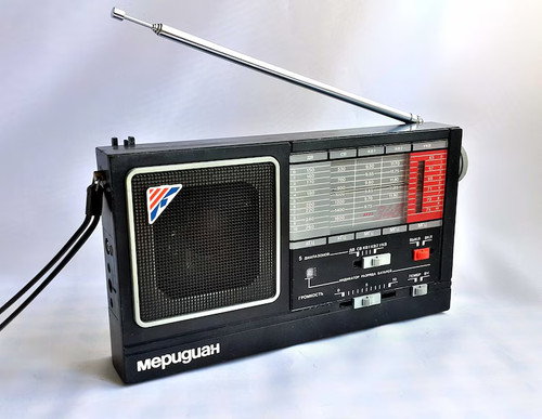 Radio vintage sovietica
