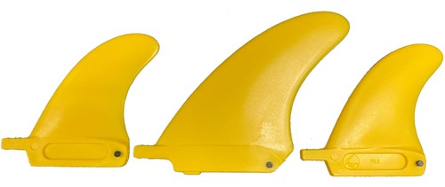 Plastic wave ski thruster fin - plastic,