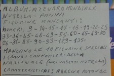 PANINI - Album figurine Azzurro mondiale 2002 - 25 mancanti + Speciali