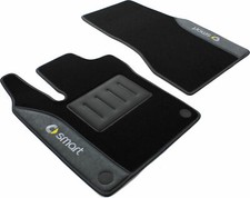 Tappeti Moquette COLOR con ricami Smart Fortwo W453 dal 2014-,EQ 2017-