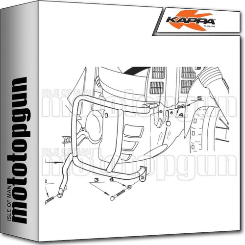 Kappa engine guard honda - engine, xl