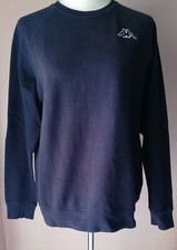 Felpa tuta Kappa misto cotone Tg L blu