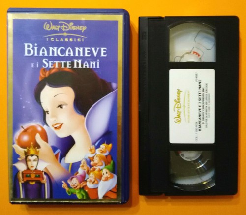 Vhs biancaneve sette nani - e,