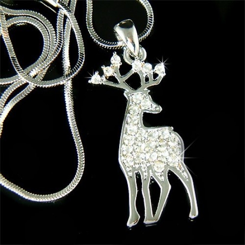Collana con corna alce bull - corna, di