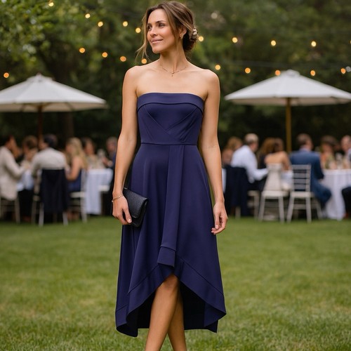 Abito shoshanna midnight - shoshanna, navy
