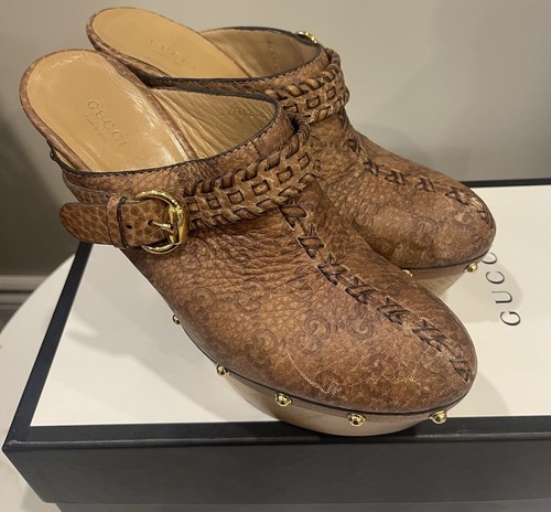 Zoccolo gucci horsebit - horsebit, gg