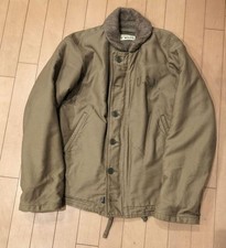 Buzz Rickson's N-1 Deck Jacket volo militare taglia M resistente #EK ZCA