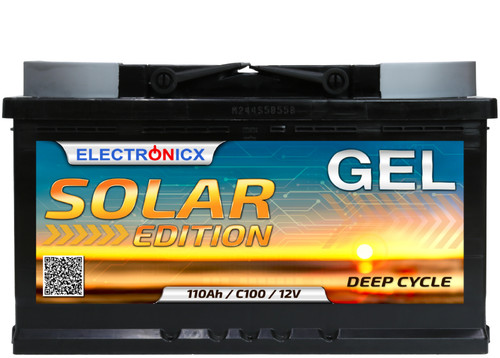 Batteria solare 12v 110ah - solare,