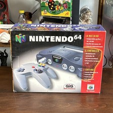 Console Nintendo 64 PAL VERSION ITA GIG *Used, boxed* funzionante Vedi Foto