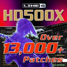 Line 6 HD500X - Patch/Preset per Linea 6 POD HD500X - ENORME RISPARMIO DI TEMPO!