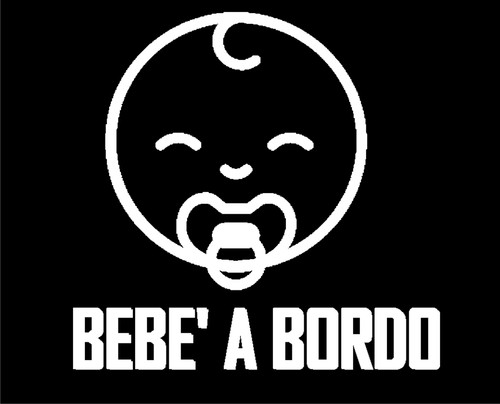 Adesivo adesivi auto bebe a - adesivo, bebe'