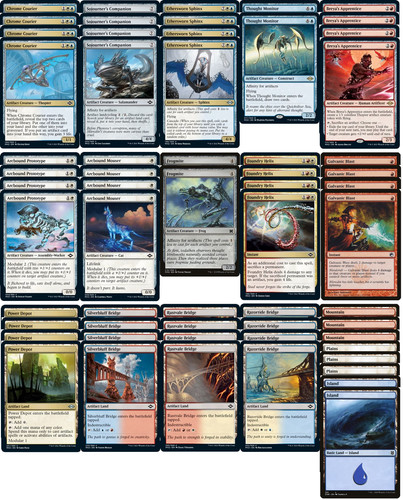 Mazzo elite artifact - elite, affinity
