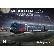 Fleischmann 4100005 catalogo novità N 2025 tedesco N+ nuovo